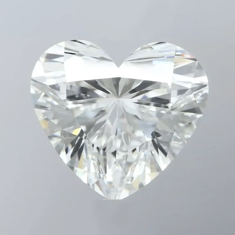 Diamante sfuso a cuore 3.58 carati