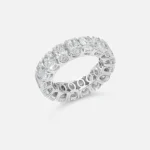 Fedina Anello Girodito Eternity Collection Taglio Ovale